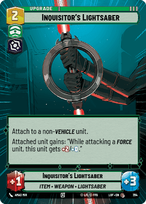 Inquisitor's Lightsaber - Hyperspace