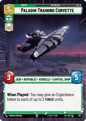Paladin Training Corvette - Hyperspace