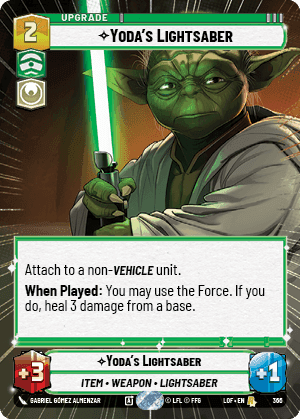 Yoda's Lightsaber - Hyperspace