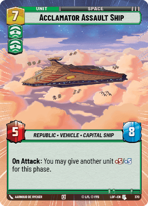 Acclamator Assault Ship - Hyperspace