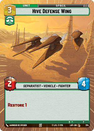 Hive Defense Wing - Hyperspace