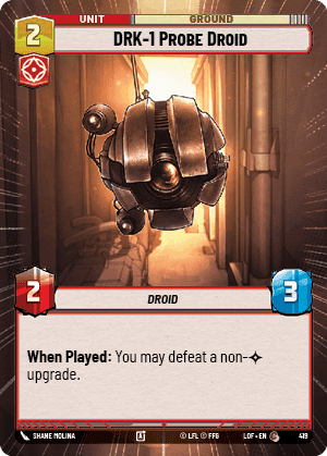 DRK-1 Probe Droid - Hyperspace