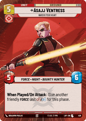 Asajj Ventress, Harden Your Heart - Hyperspace
