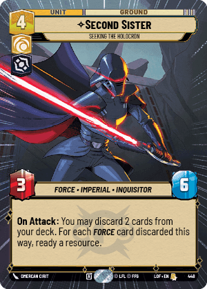 Second Sister, Seeking the Holocron - Hyperspace