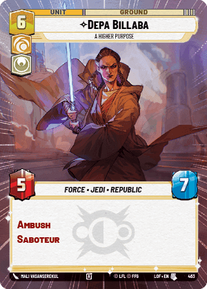 Depa Billaba, A Higher Purpose - Hyperspace