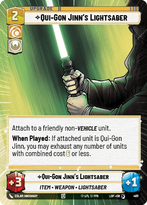 Qui-Gon Jinn's Lightsaber - Hyperspace