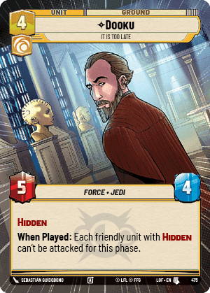 Dooku, It Is Too Late - Hyperspace