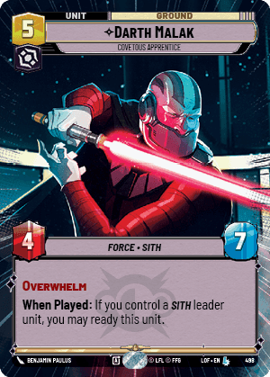 Darth Malak, Covetous Apprentice - Hyperspace