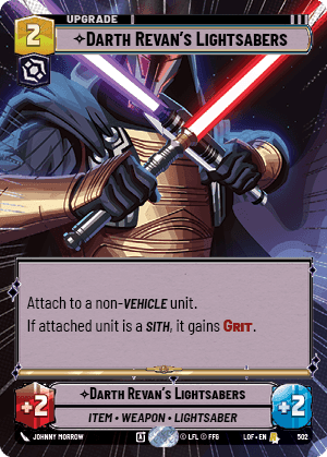 Darth Revan's Lightsabers - Hyperspace