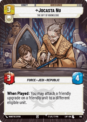 Jocasta Nu, The Gift of Knowledge - Hyperspace