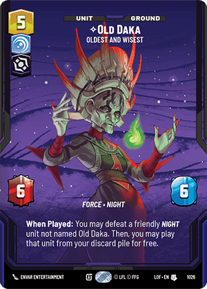 Old Daka, Oldest and Wisest - Prestige
