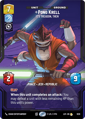 Pong Krell, It's Treason, Then - Prestige