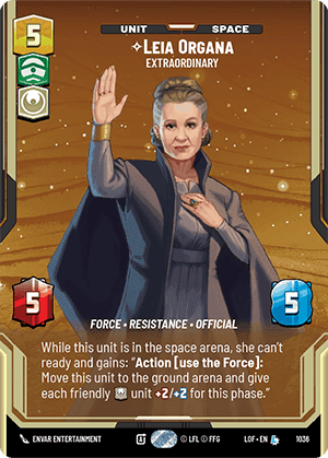 Leia Organa, Extraordinary - Prestige