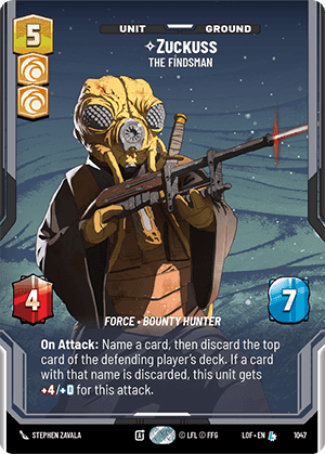 Zuckuss, The Findsman - Prestige