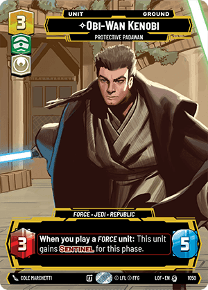Obi-Wan Kenobi, Protective Padawan - Prestige