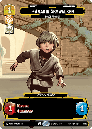 Anakin Skywalker, Force Prodigy - Prestige