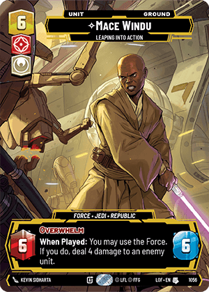 Mace Windu, Leaping into Action - Prestige