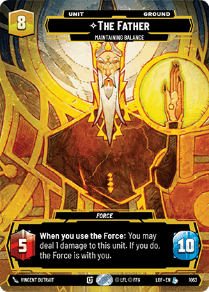 The Father, Maintaining Balance - Prestige