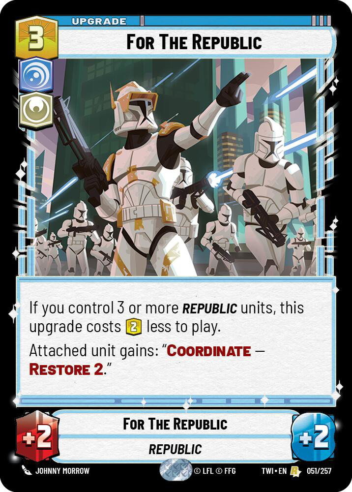 For The Republic, Twilight of the Republic Card Art