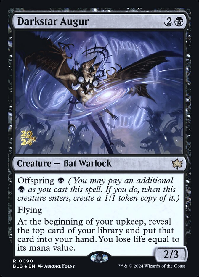 Darkstar Augur, Bloomburrow promos Card Art