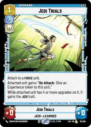 Jedi Trials, Legends of the Force Card Art