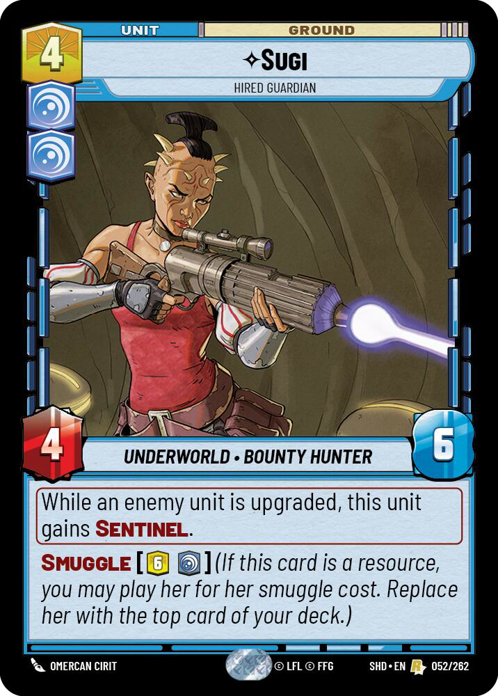 Sugi, Hired Guardian - Foil