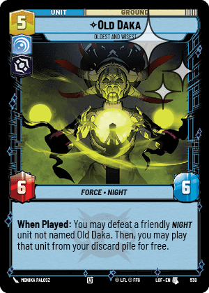 Old Daka, Oldest and Wisest - Foil