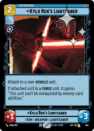 Kylo Ren's Lightsaber - Foil