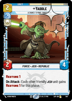 Yaddle, A Chance To Make Things Right - Foil