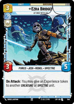 Ezra Bridger, Attuned With Life - Foil