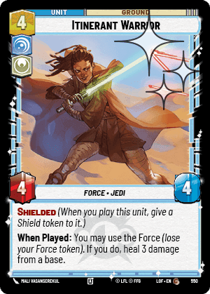 Itinerant Warrior - Foil