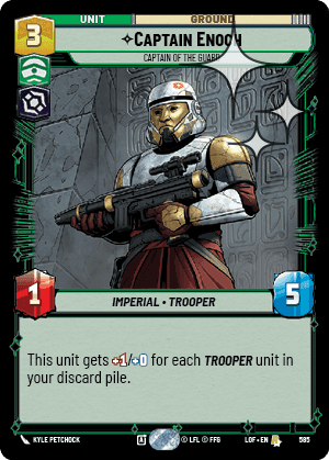 Captain Enoch, Captain of the Guard - Foil