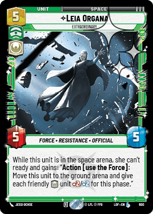 Leia Organa, Extraordinary - Foil
