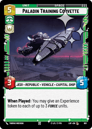 Paladin Training Corvette - Foil