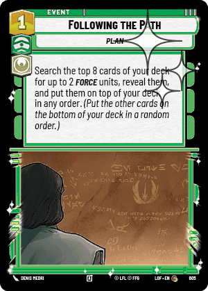 Following the Path - Foil
