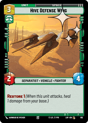 Hive Defense Wing - Foil