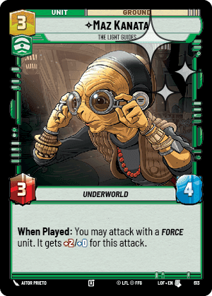 Maz Kanata, The Light Guides - Foil
