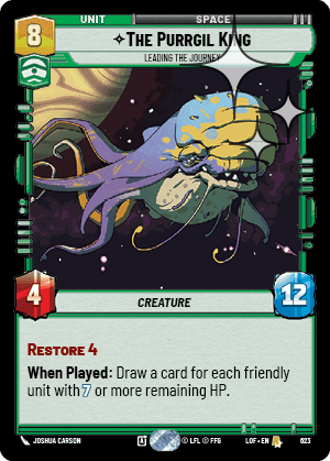 The Purrgil King, Leading The Journey - Foil