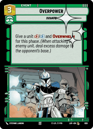 Overpower - Foil
