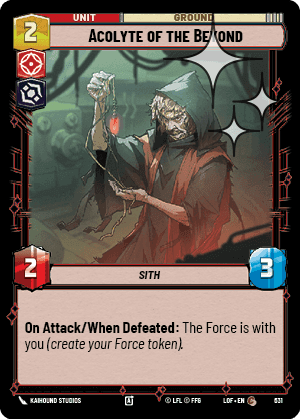 Acolyte of the Beyond - Foil
