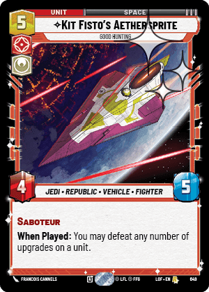 Kit Fisto's Aethersprite, Good Hunting - Foil
