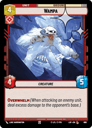 Wampa - Foil