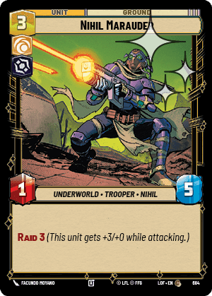 Nihil Marauder - Foil