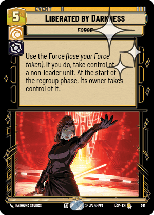 Liberated by Darkness - Foil