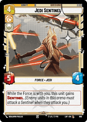 Jedi Sentinel - Foil