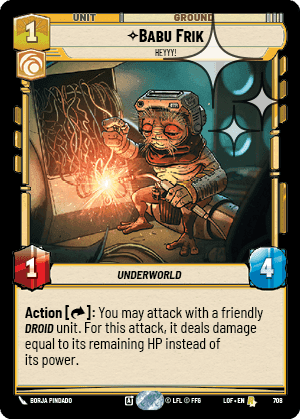 Babu Frik, Heyyy! - Foil