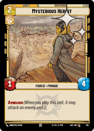 Mysterious Hermit - Foil