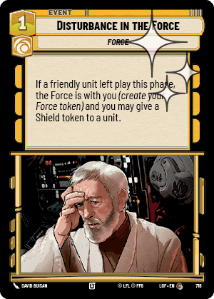 Disturbance in the Force - Foil