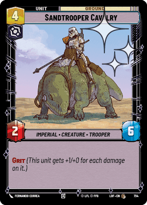 Sandtrooper Cavalry - Foil