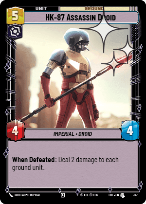 HK-87 Assassin Droid - Foil